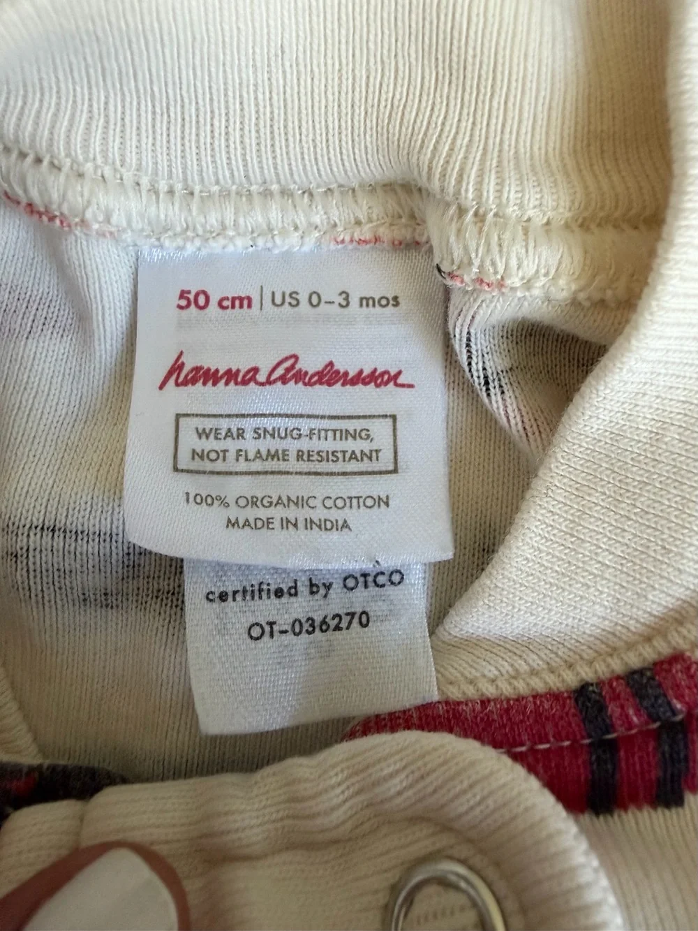 Hanna Andersson HannaJames Sleeper in Crayon Print, Size 0-3 Months
